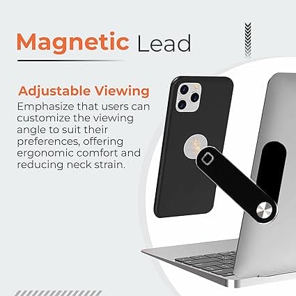 Magnetic Phone Holder for laptop & MacBook